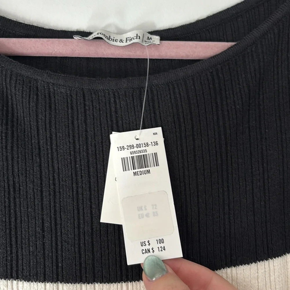 Abercrombie and Fitch Striped Summer Bodycon Dress BNWT